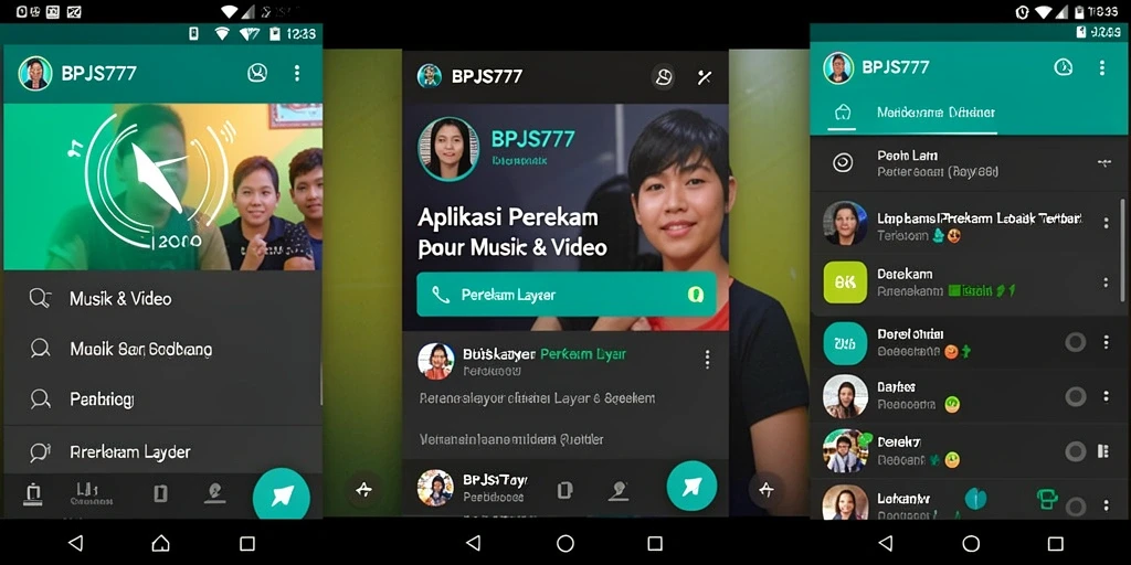 Antarmuka BPJS777 yang sederhana dan fungsional untuk perekaman layar.