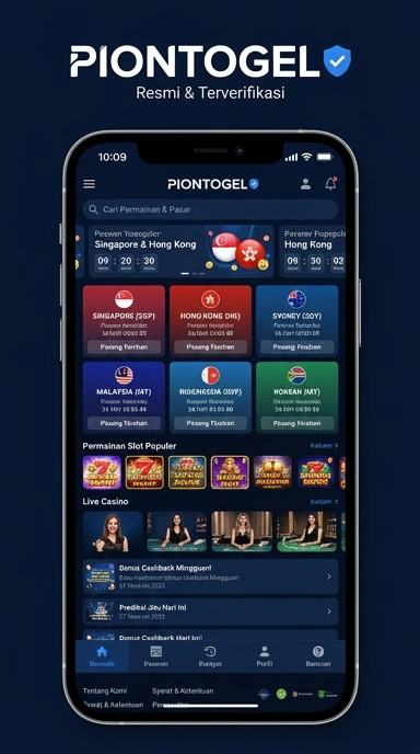 Halaman Resmi Piontogel untuk Pengguna Android